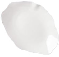 Dinner Plates 12 Inch Hotel White Chinese Kitchen Tableware Irregular Porcelain Ceramic Restaurant Service Party Supplies(14 in)
