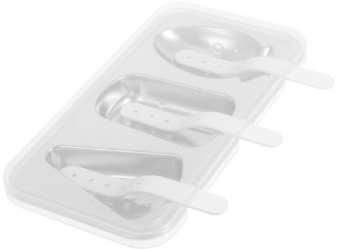 BUTIFULSIC Moule A Esquimaux en Acier Inoxydable Couvercle et Bâton, Moule à Glace Pratique pour Glace Maison et Créations DIY