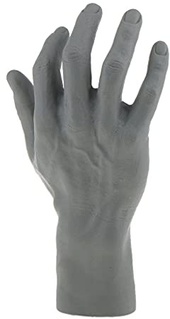 Sharplace Schaufensterpuppe Hand Dekohand Männliche Schmuckhand, Ring Armband Display Präsentationshand