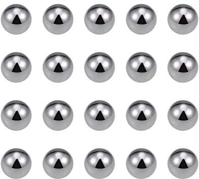 sourcing map 4.5mm Carbon Steel Bearing Balls Precision Balls 200pcs