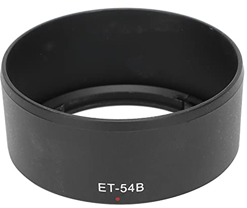 Gegenlichtblende, Schwarzes ABS-Material ET-54B Strapazierfähige Gegenlichtblende für EF-M 55-200mm F/4.5-6,3 is STM Objektiv mit Langer Lebensdauer für die Fotografie