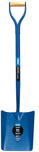 Draper 70374 Solid Forged Taper Mouth Shovel, No.2, Blue
