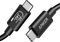 Anker USB 4 Kabel 100cm, Unterstützt 8K HD Display, 40 Gbit/s Datentransfer, 240W USB C auf USB C Ladekabel, für iPhone 16/15 Serie, Typ-C Laptops, Hub, Docking-Station, und mehr