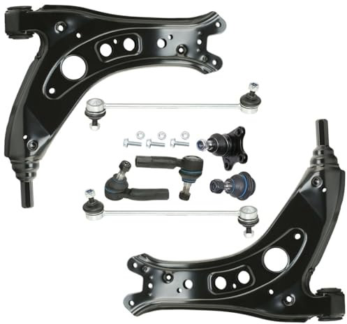 RIDEX Querlenker Reparatursatz Vorne Links Vorne Rechts Satz für VW POLO (9N) 772S1211