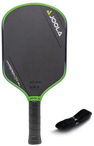 JOOLA Ben Johns Hyperion 3S 16mm Pickleball Paddle - Elongated Aero Curve Shape for Swing Speed - Propulsion Core Increases Spin & Control - UPA-A Certified - NFC Chip Enabled.