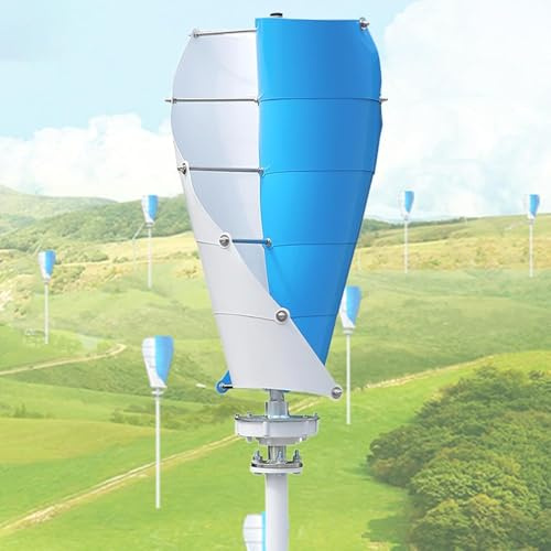 12v,2000W Wind Turbine Generator with 10 Blades - Off Grid Power for Boat, Caravan, Motorhome, Security,Lighting, Shed, Hut, Log Cabin, Farm