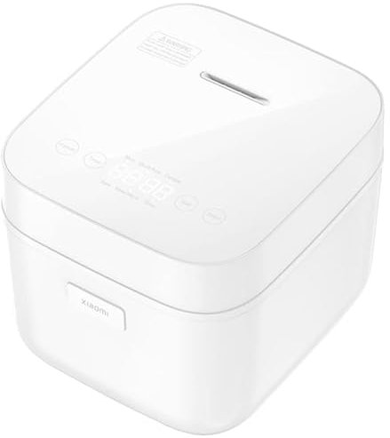 Xiaomi Multifunctional Rice Cooker, Arrocera Eléctrica de 1.5l, Cocción de arroz, Programación de la hora de preparación, Sensores de temperatura incorporados, Blanco