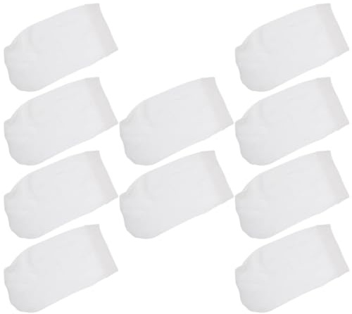 Happyyami Filterbeutel Pool 10er Set Pool Skimmer Socken Elastische Filterbeutel Für Schwimmbad Mikrofilter Für Aquarien Und Pools Effiziente Reinigung Von Schmutz Und Ablagerungen Filterstrumpf