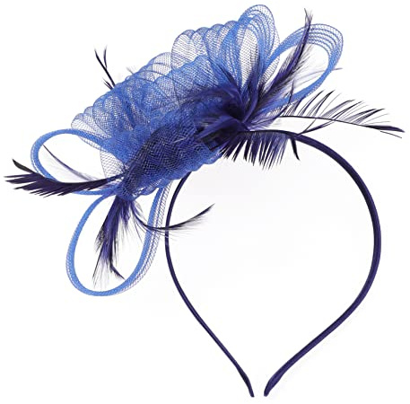 BESPORTBLE Fascinator Hut Romantisches Accessoire Eleganter aus Gewebe für Damen Vintage Vielseitig Einsetzbar Einfach zu Tragen für Karneval und Fotografie