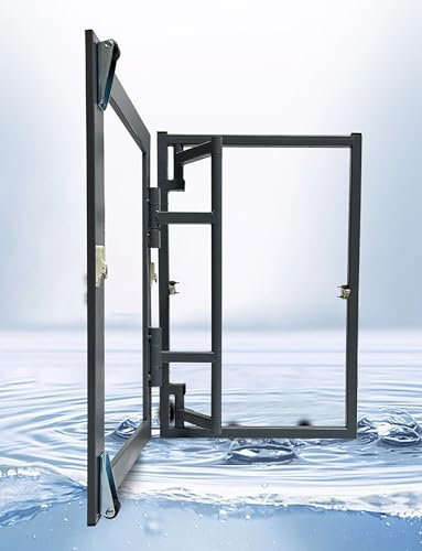 Invisible Access Panel for Bathroom Tiles, Underfloor Heating Adjustable Repair Door (Fire Hydrant/Pipe Access)(600x500x35mm)