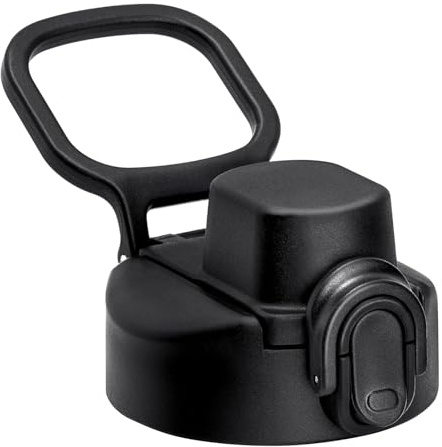 SPOUT LID Sostituzione - automatico del coperchio Chug per bottiglie d'acqua | Sostituzione del tappo della bottiglia a perdita, copertura da beccuccio sicuro per sport, palestra, corsa, viaggio,