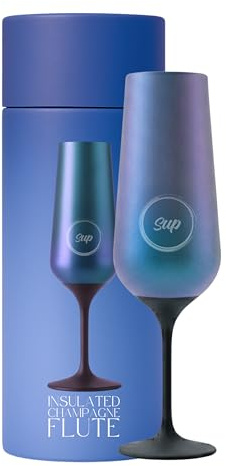 SUP Insulated Champagne Flute | 250ml Double Capacity Prosecco Glass