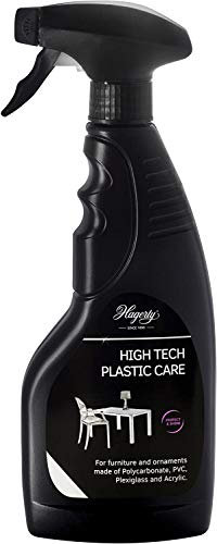Hagerty High Tech Plastic Care plastic cleaner 500 ml I Effective cleaning spray for PVC Polycarbonate Plexiglass Acrylic I Antistatic Plexiglass cleaner PVC cleaner for permanent protection