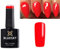 Bluesky Gel Polish RED BRIGHT RED CARROT QXG726 Nail UV LED Soak Off 10ml
