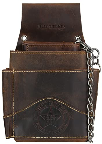 BILLY THE KID Ranger Kellnerbörse Set Leder 3tlg.