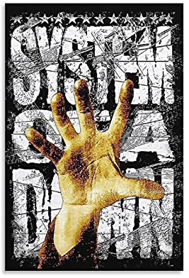 System of A Down Hand of Hope Aquarell-Leinwand-Kunstposter und Wandkunstdruck, modernes Familienschlafzimmer-Dekor-Poster, 60 x 90 cm