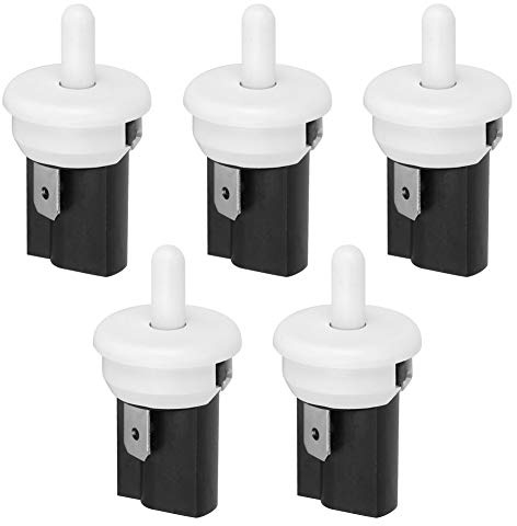 Interruptor de luz para frigorífico buen rendimiento tamaño pequeño cómodo de usar pulsador instantáneo para puerta de refrigerador