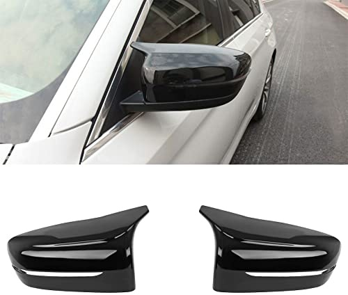 DOCAS 1 Paia Rückspiegel Abdeckung links und rechts für 3 series G20 G21 5 series G30 G31 G38 7 series G11 G12 8 series G14 G15 G16 2017-2020 (Glanz Schwarz)