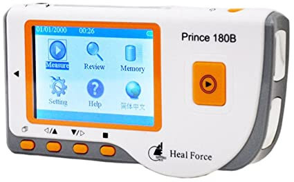 Trisoye Prince 180B Portable Household Heart ECG Monitor Continuous Measuring Color Screen Heart Rate Monitor