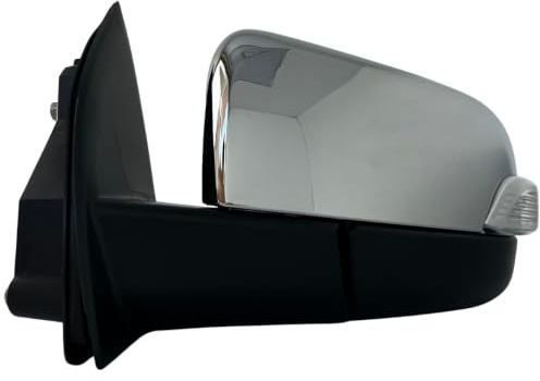Spieg Außenspiegel Links für Ford Ranger 2011-2018 Manuell Einklappbar, Blinker, Einstiegsbeleuchtung, Chrom, 7 PIN