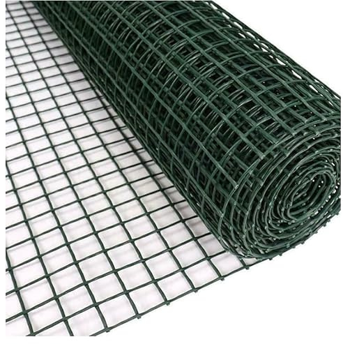 50cm x 5m Plastic Garden Mesh Netting – Reusable Gardening Net Fence Sheet – Green Vegetable Fruit Bush Bird Guard – Tree Barrier Fencing Roll – Heavy Duty Climbing Plant Trellis Protection