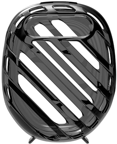 Schutzhülle für JBL Clip 5, Bluetooth Lautsprecher Anti-Kratz Abdeckung Weiche Haut (Transluzent Schwarz)