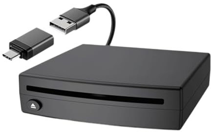 Ronyme Giocatori di CD DVD USB Plug and Play Accessibilità ad alta affidabilità Accessori automobilistici Portable Universal