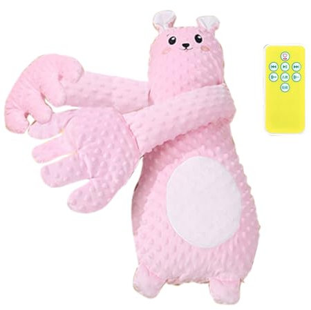 Calmante y palmaditas para bebés, mano de palma relajante, ayuda para siesta para niños, frecuencia de palmaditas flexible, flexibilidad multimodo, color para cochecito, cuna, dormitorio, dormir