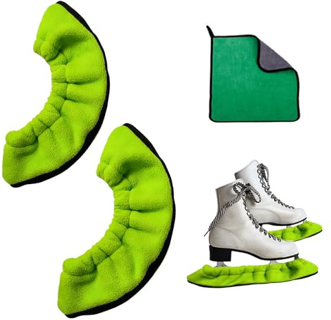 PIujsym 1 Paar Kufenschoner Schlittschuhe, Elastische Schutz Für Eishockey Und Eiskunstlauf Schlittschuh Zubehör, Passend für Freunde, Familie und jeden Anlass