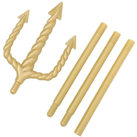 NOLITOY Bastone da Demone di Halloween Forca Staccabile, Oggetto di Scena Cosplay Leggero e Resistente, Accessorio per Costume e Decorazione Festa di Halloween