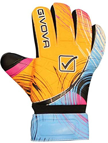 GIVOVA GU010-0110-10 Handske Brilliant, Orange/Svart, 10