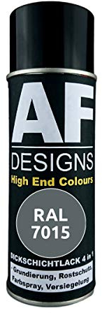 4 in 1 RAL 7015 Schiefergrau Dickschichtlack Lack Spray Spraydose