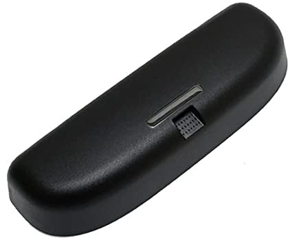 WSKTQYG Auto Brillenhalter Brillenaufbewahrungsclip Auto Organize Sonnenbrille, für BMW 3er E46 E90 E91 E92 E93 1999–2011, Schwarz