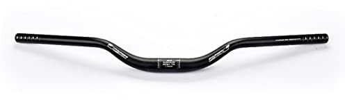 Cykelstyre MTB Styre 31.8 Mm Aluminiumstyre Riser Bar 700mm Stadscykel Styre Vandringsstyre Rise 50mm (Color : Black, Size : 700mm)