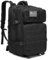 Oreunik Military Backpack 45L Waterproof Tactical Backpack Molle Backpacks Large Back pack for Travelling,Outdoor Trekking,Camping,Hiking,Fishing,Hunting,Gym(Black)
