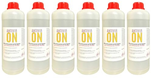 ANTIVIR ON Bremsenreiniger 6L Entfetter Reiniger Montagereiniger Teilereiniger [6x1L]