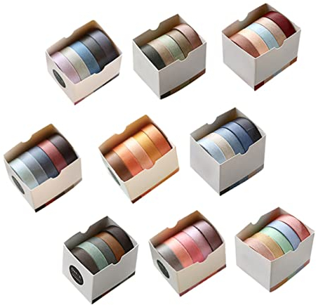 STOBOK 45 Rollen Washi-Tape für Kinder Washi Tape für Tagebuch Kinderaufkleber aufkleber kinder papierklebeband selber machen Deko-Washi-Tape Fotoalbum schmücken Papier Klebeband