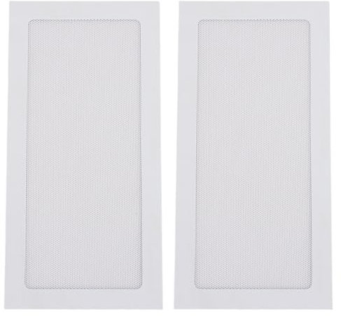 2st DIY PC-fodral dammfilter, 120 * 240 mm PVC-datorkylare Fläkt Dammfilter, Dammtät Mesh-filterskydd med magnetremsa för dator-PC-fodral (BuachoisBxNdi44f-12)