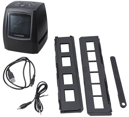 Escáner de película de 35 mm/135 mm para convertir sin esfuerzo fotos antiguas a formato digital, adecuado para varios dispositivos digitalizadores de fotos antiguos