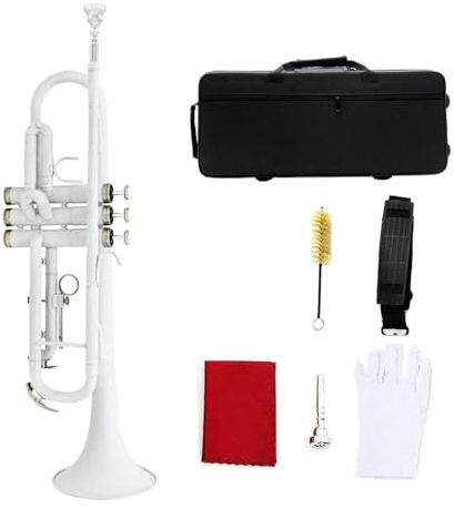 Trompete Bb Flat Brass Musikinstrument Geeignet für Anfänger