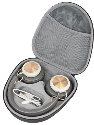Étui de Voyage Rigide Housse Cas pour B&O Play Bang & Olufsen H4 H7 H8 H9 Casque Audio Supra-Auriculaires Haut de Gamme sans Fil Bluetooth par co2CREA