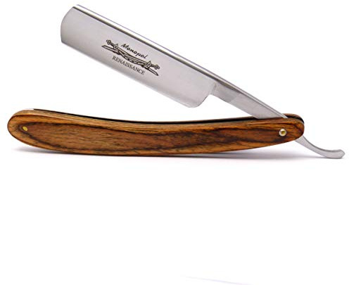 Rasiermesser 7/8'' mit Gußstahlklinge und edlem Holzgriff