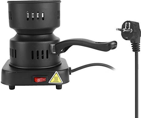 Kuuleyn Réchaud de Chauffage, cuisinière à Charbon Tubulaire 1000W Mini Chauffe-café électrique pour thé, Prise EU 220V
