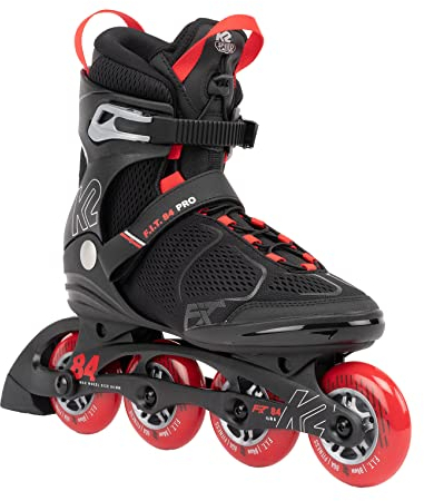 K2 Skates Herren Inline Skates F.I.T. 84 PRO, Black - red, 30G0515.1.1.120