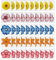 WD&CD 50 Pièces Attrape Mouche Interieur, Sticker Anti Mouche Fenetre, Mouches Piège Autocollant pour Fenêtre