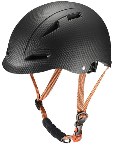 ROXX CRASEN Bike Helmet For Adults,260g Lightweight Commuting Road Biking Skating Helmet for Men Women, US CPSC & EU CE Standard, Adjustable Size 50-59cm