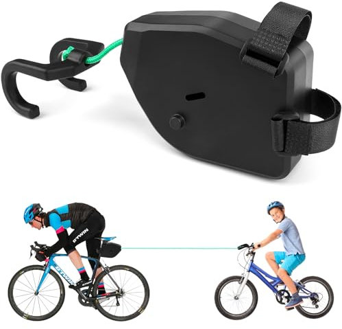 Furcas Abschleppseil Fahrrad Kinder, 2.5M Eltern Kind Zugseil, Tragfähigkeit 500 lbs