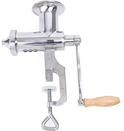 Exprimidor manual de 32 x 20 x 12 cm, acero inoxidable, manual de frutas, verduras, zumo de naranja, extractor portátil, extractor manual, exprimidor lento, multifuncional, exprimidor manual para