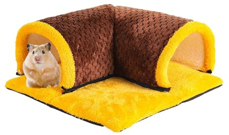 Meerschweinchen Tunnel, Kaninchen Tunnel Meerschweinchen Röhren Kuscheltunnel Waschbar Kuschelhöhle Spielzeug Nest-Lebensräume Meerschweinchen Haus Hamster Tunnel Für Ratten Frettchen Katzentunnel