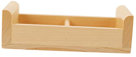 CIYODO Japanese Sushi Set Practical Sashimi Divider Dish Wooden Sushi Plate in Japanese Style, Strong Lightweight Wood Material for Dinner and Party Food Service